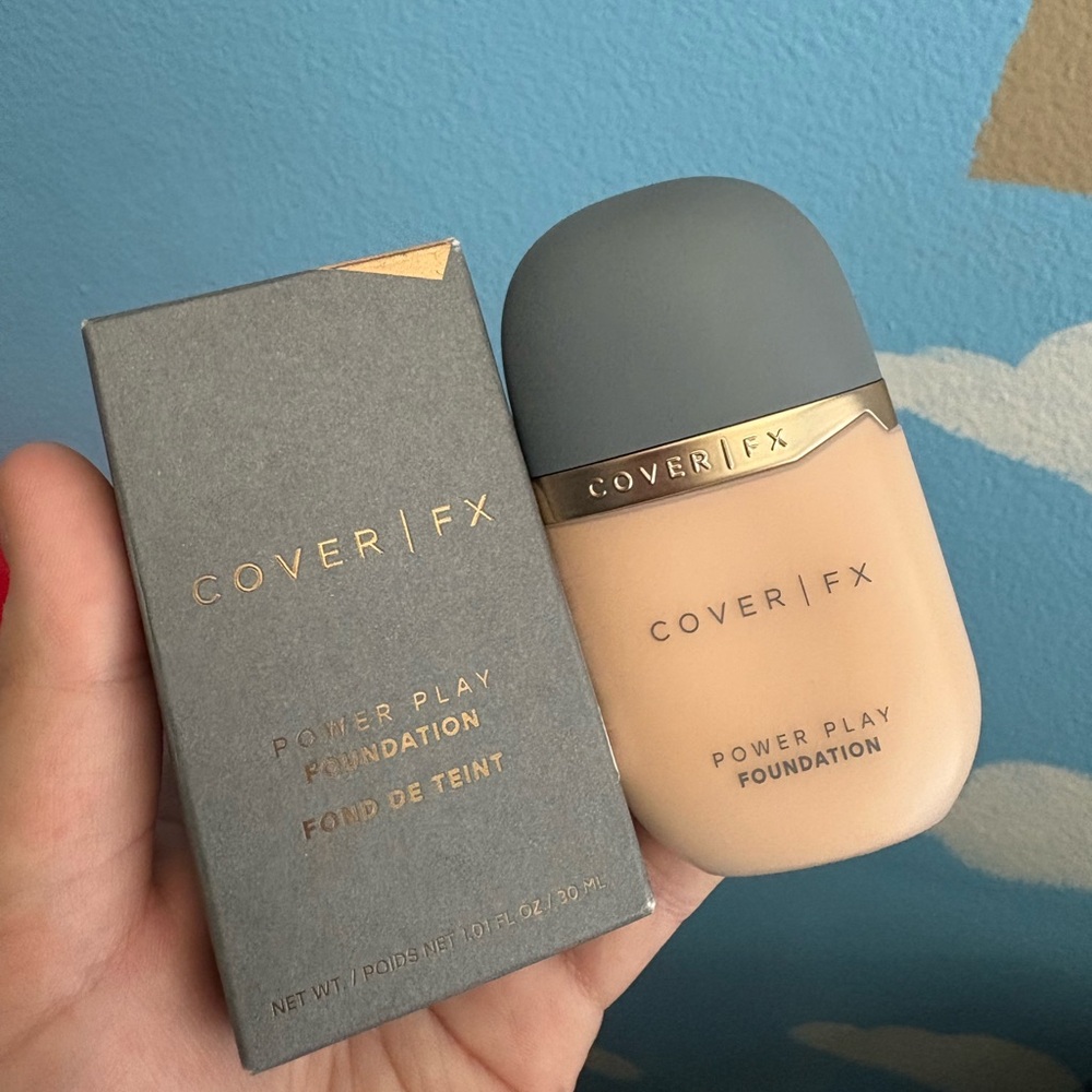 NIB - Cover FX ‘Power Play’ Matte Foundation in “F1” - Picture 13 of 14